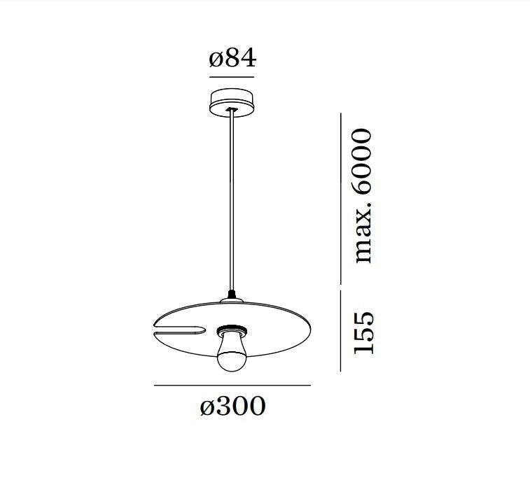 Wever & Ducre - Mirro 1.0 E27 Hanglamp - KOOT