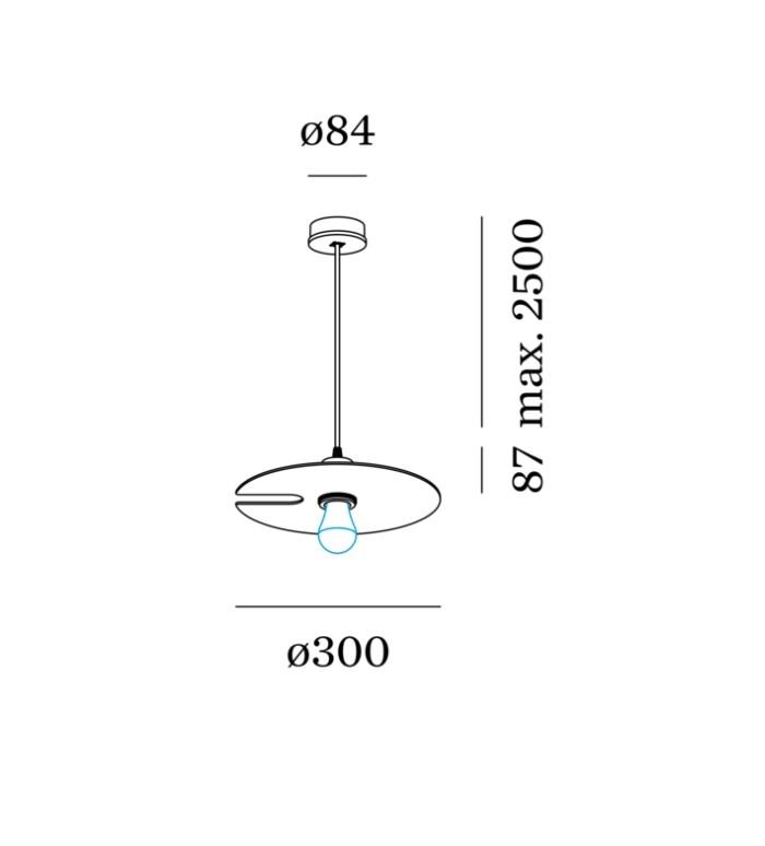 Wever & Ducre - Mirro 1.0 Hanglamp - KOOT