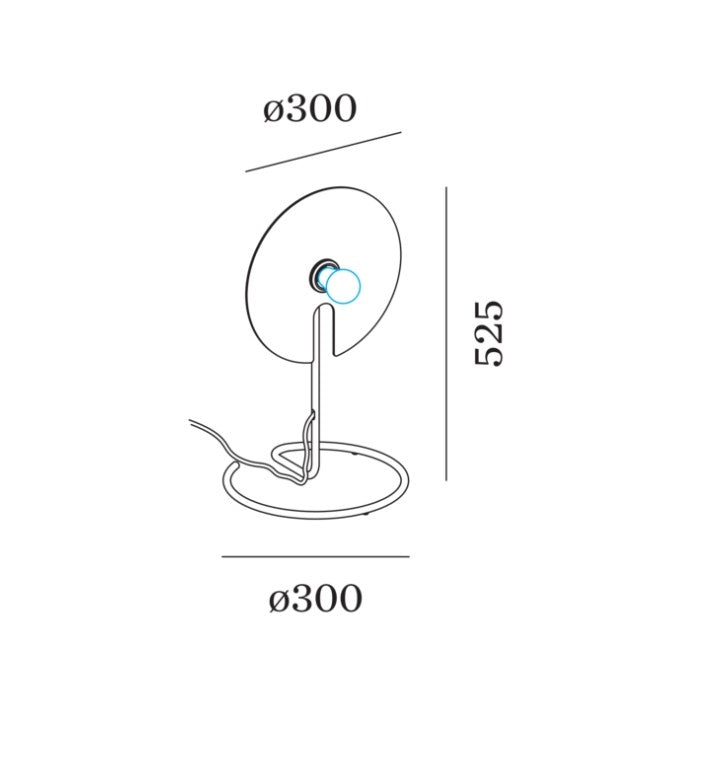 Wever & Ducre - Mirro 1.0 Tafellamp Zwart - KOOT