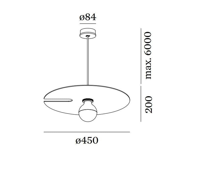 Wever & Ducre - Mirro 2.0 E27 Hanglamp - KOOT