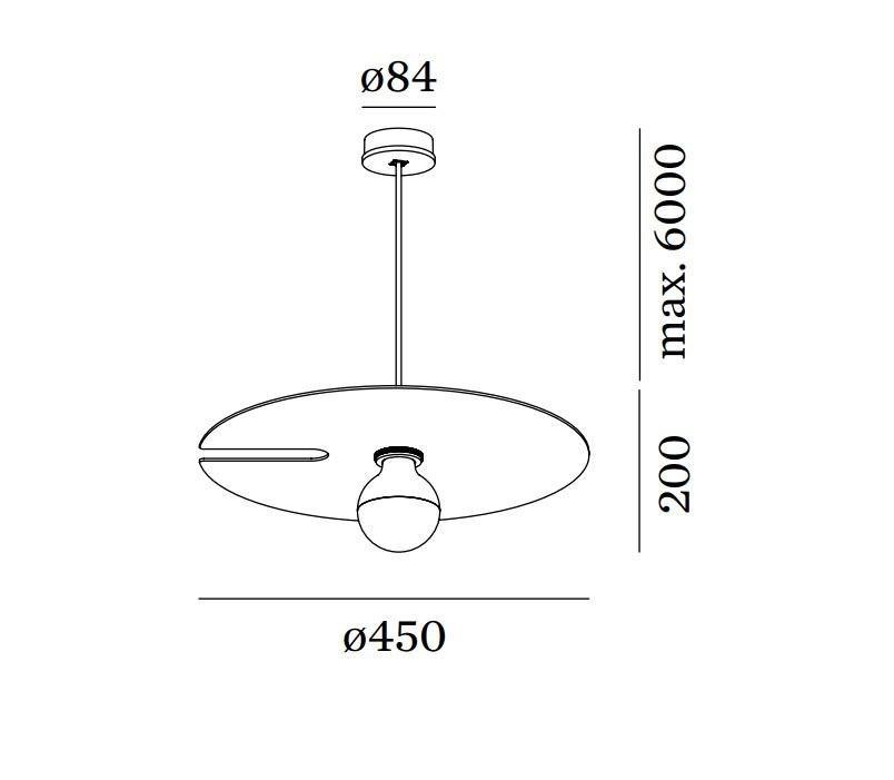 Wever & Ducre - Mirro 2.0 E27 Hanglamp - KOOT