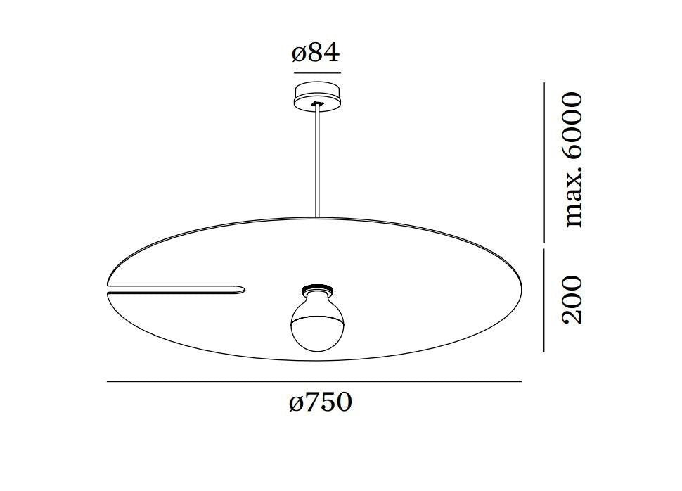Wever & Ducre - Mirro 3.0 E27 Hanglamp - KOOT