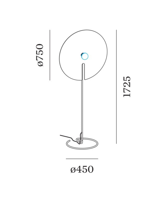 Wever & Ducre - Mirro 3.0 Vloerlamp Zwart - KOOT