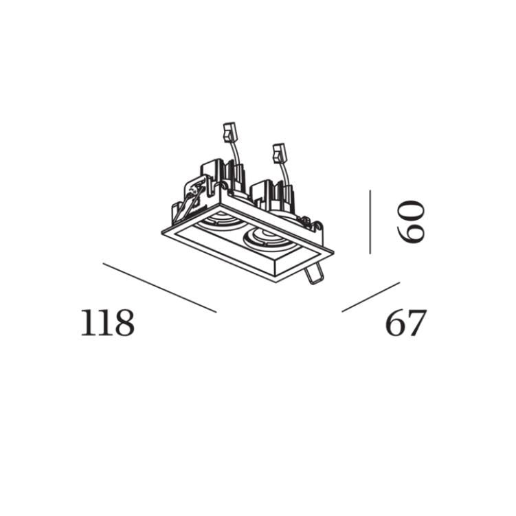 Wever & Ducre - Plano Petit 2.0 LED Spots - KOOT