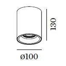 Wever & Ducre - Solid 1.0 PAR16 Plafondlamp - KOOT