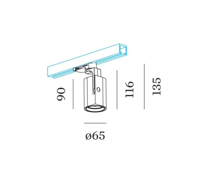 Wever & Ducre - Sqube On Track 2.0 LED Spot - KOOT