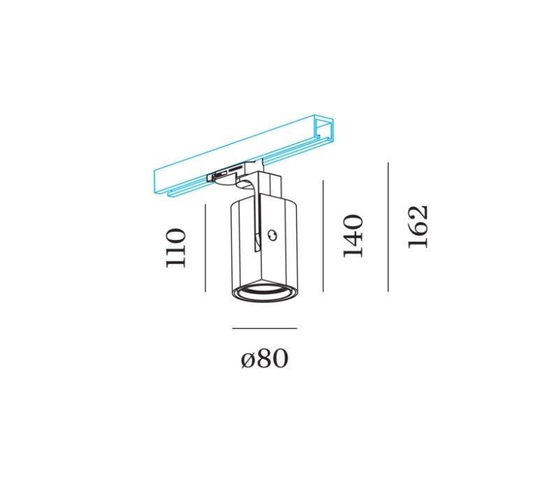 Wever & Ducre - Sqube On Track 3.0 LED Spot - KOOT