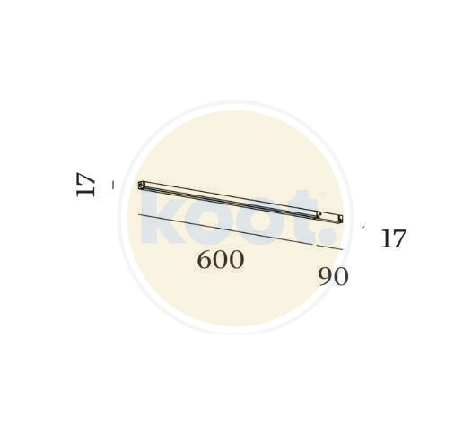 Wever & Ducre - Strex Module 1.0 Opal Plafondlamp Zwart - KOOT
