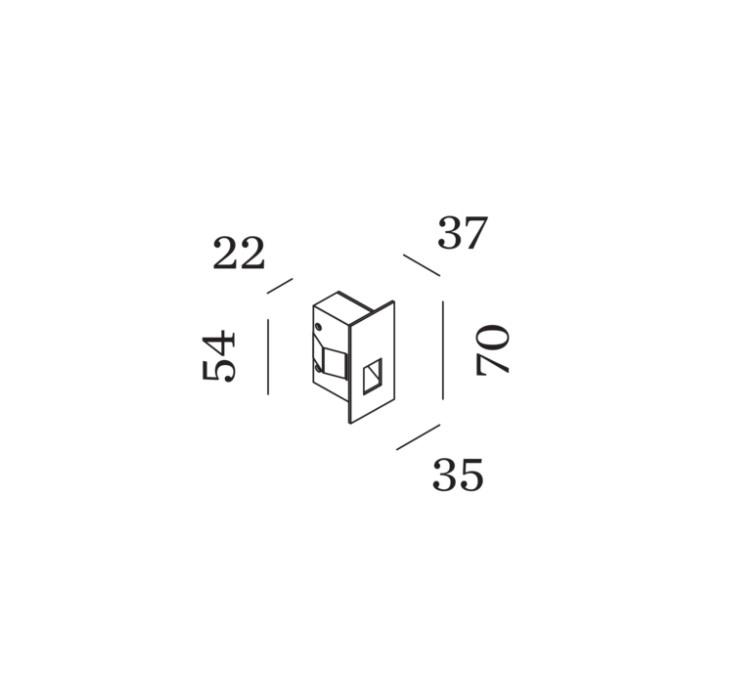 Wever & Ducre - Stripe 0.4 Wandlamp - KOOT