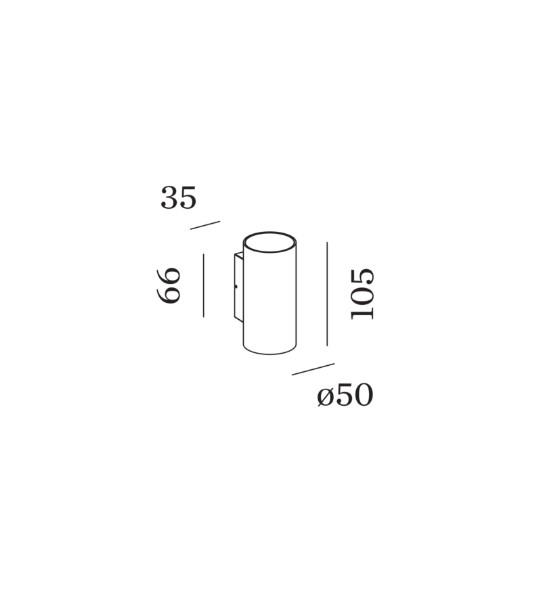 Wever & Ducre - Tram 2.0 Wandlampen - KOOT
