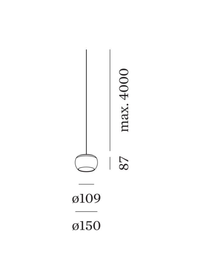 Wever & Ducre - Wetro 1.0 Hanglamp Taupe - KOOT