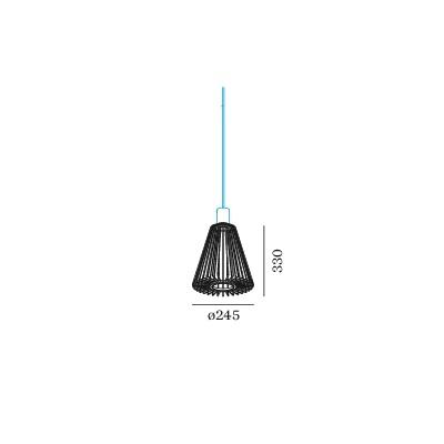 Wever & Ducre - Wiro Cone 1.0 Hanglamp - KOOT
