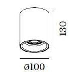 Wever & Ducre - Solid 1.0 LED Plafondlamp Wit - KOOT