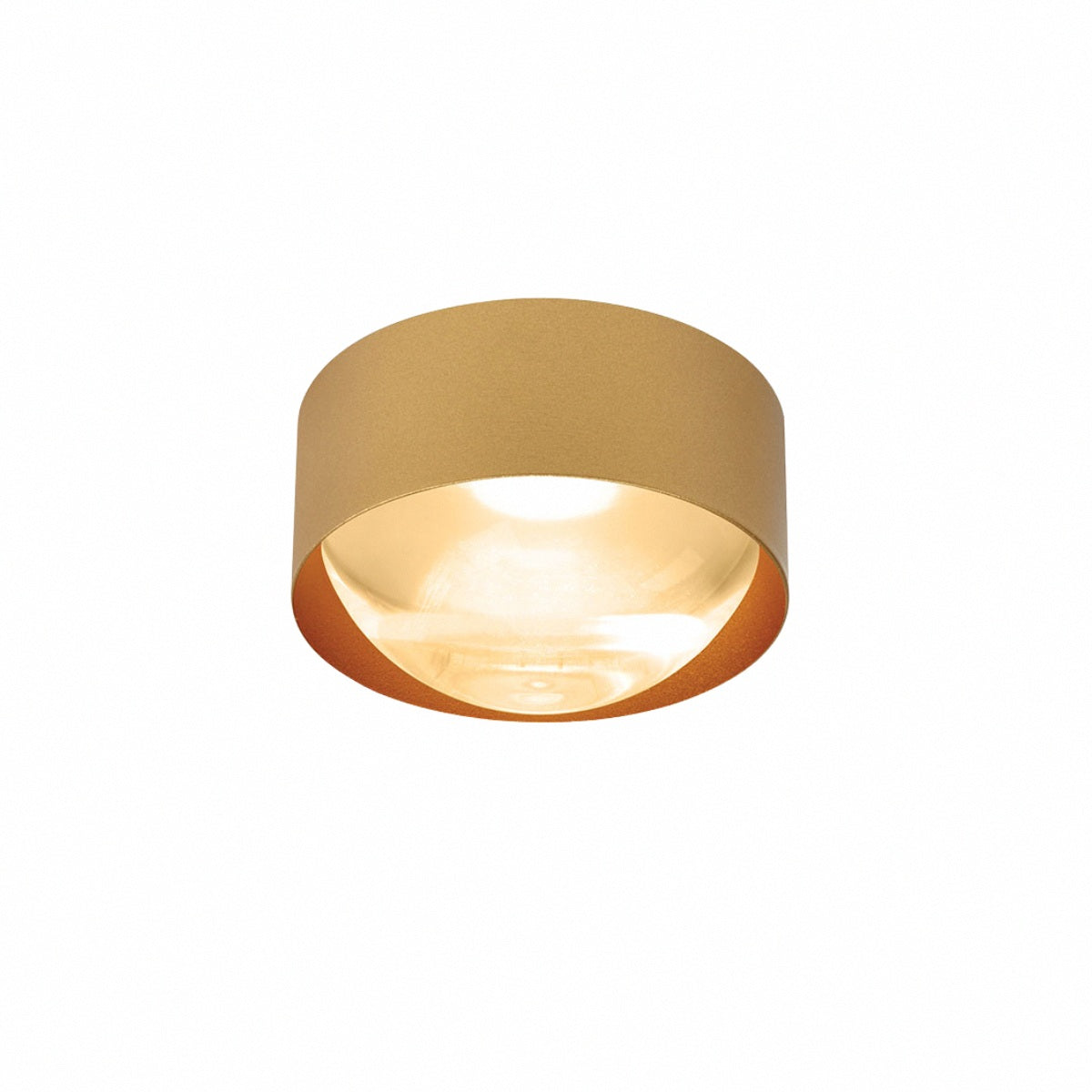 Trizo21 - Bily 16 OUT Vals plafond goud LED Plafondlamp