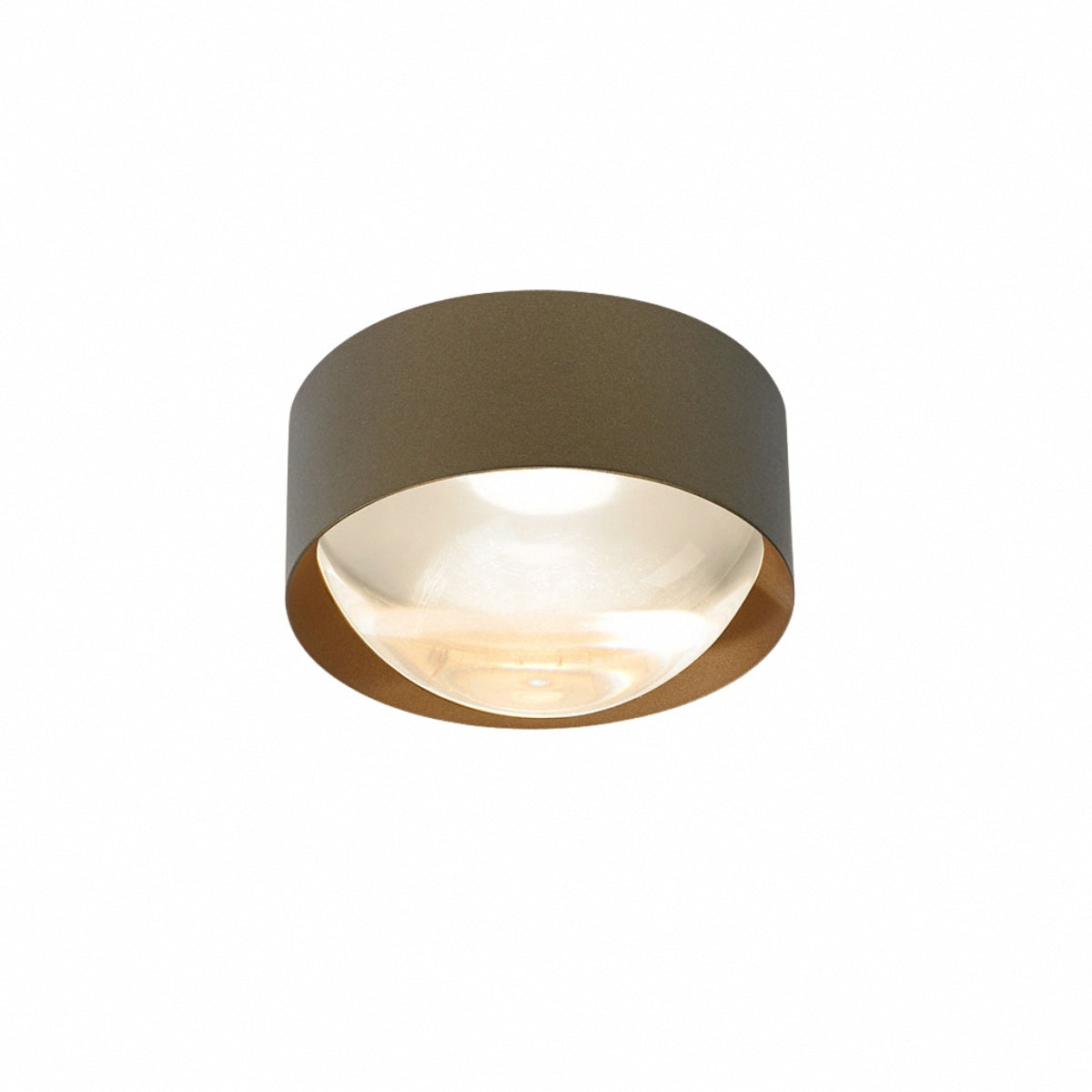 Trizo21 - Bily 16 OUT Vals plafond zilveren LED Plafondlamp