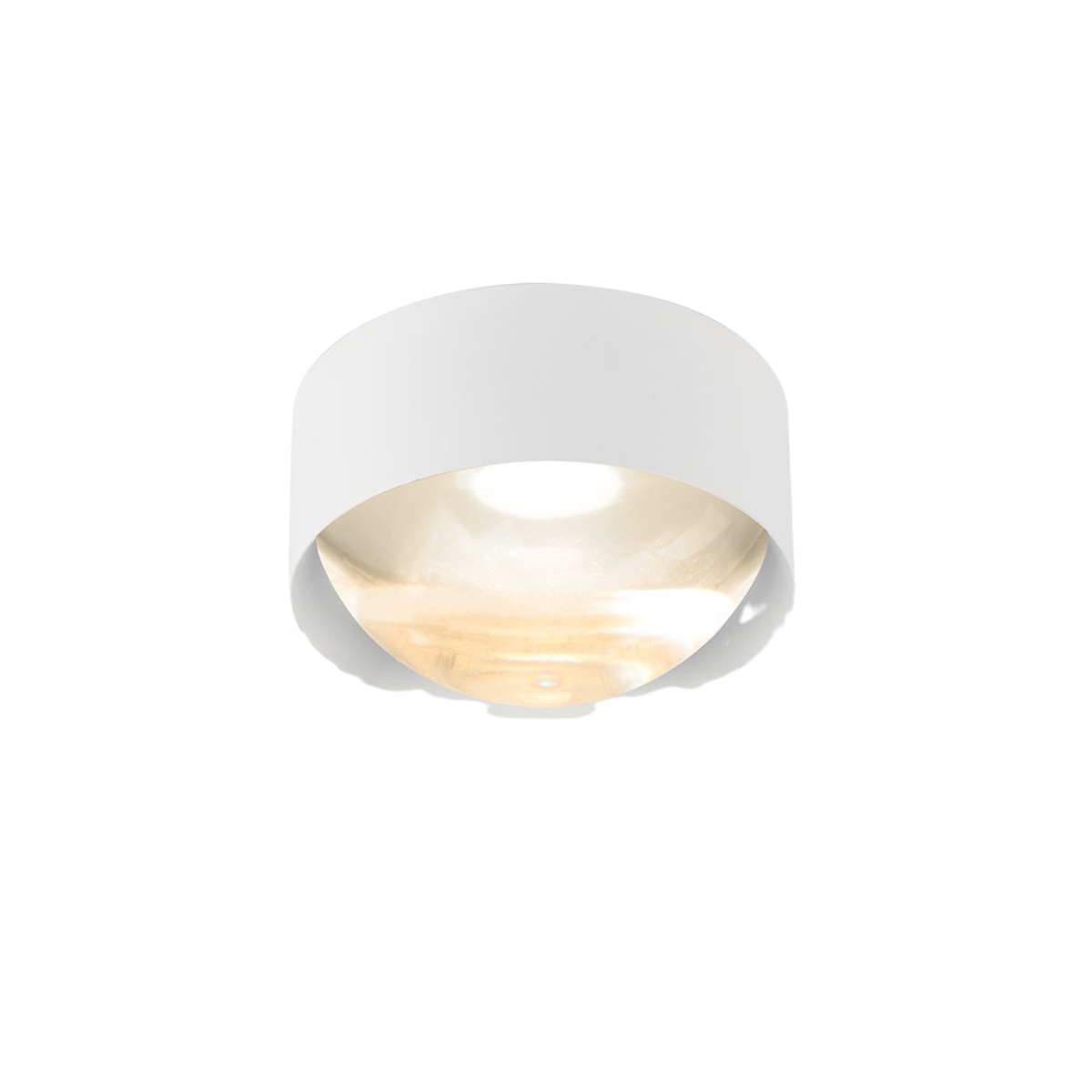 Trizo21 - Bily 16 OUT Vals plafond zilveren LED Plafondlamp