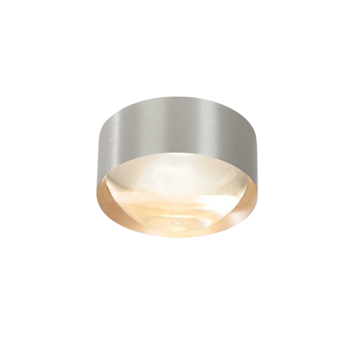 Trizo21 - Bily 16 in plafond zilveren LED Plafondlamp