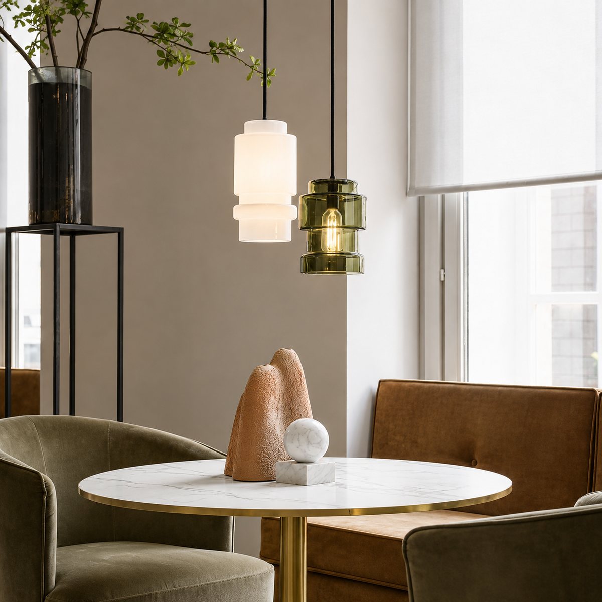 Hollands Licht - Axle LED M with 2m cable hanglamp