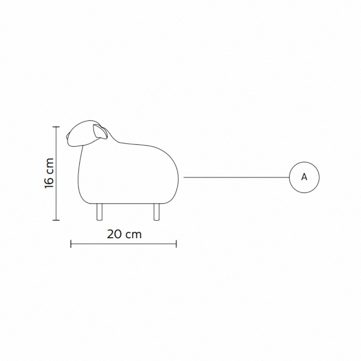 Karman - Embeè e Stick Tafellamp