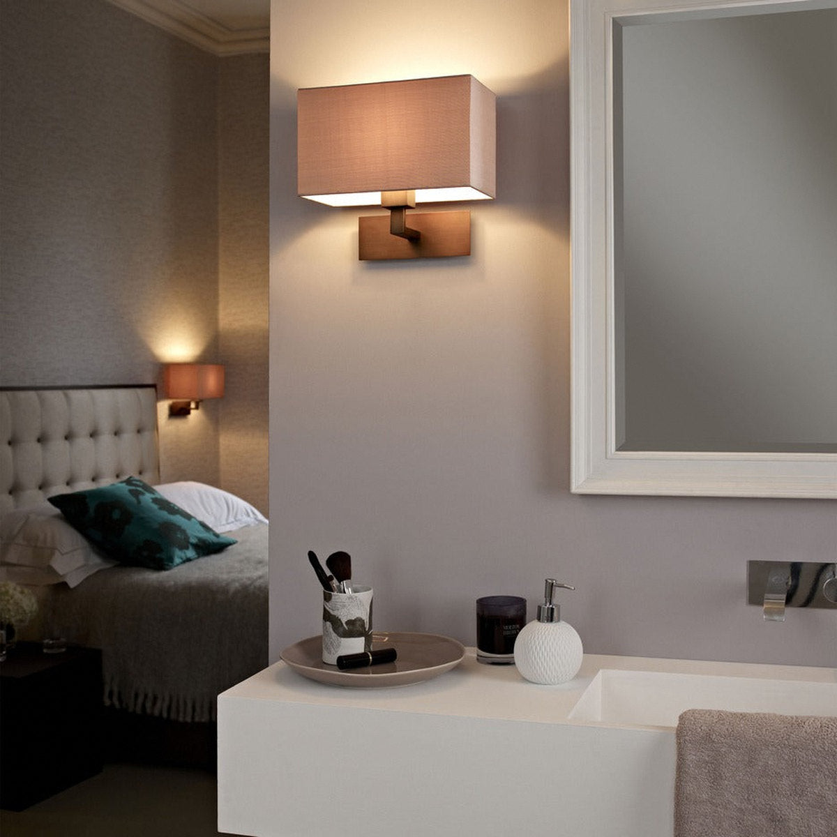 Astro - Kap Park Lane Grande WL/TL Square 285 taupe zijde