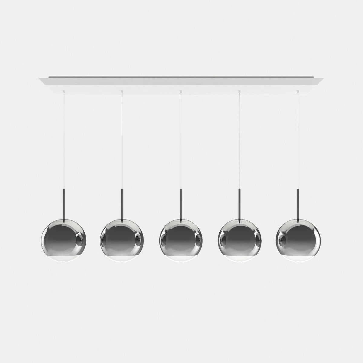 Tom Dixon - Mirror Ball Lineair LED 25 hang systeem