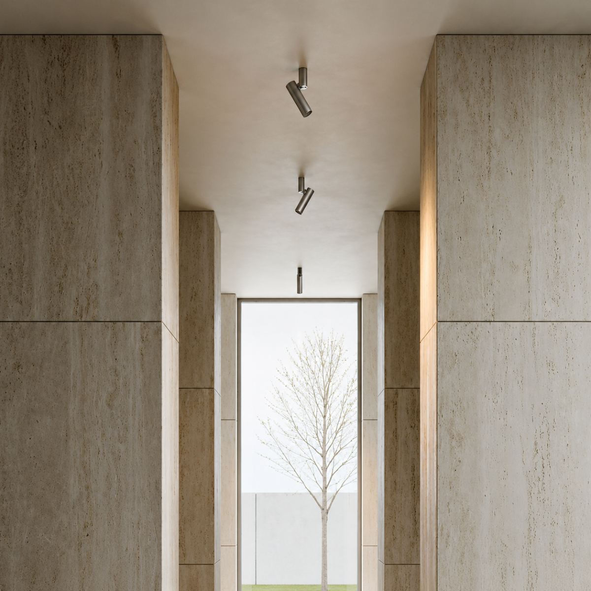 Modular - Passage Semi-Recessed Adjustable 40 1x Spot