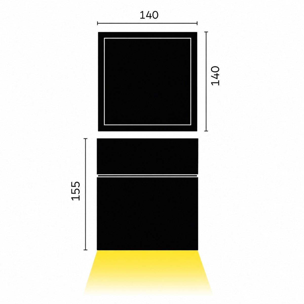 Kreon - Prologe 145 single directional gear incl. Wide flood (38°)