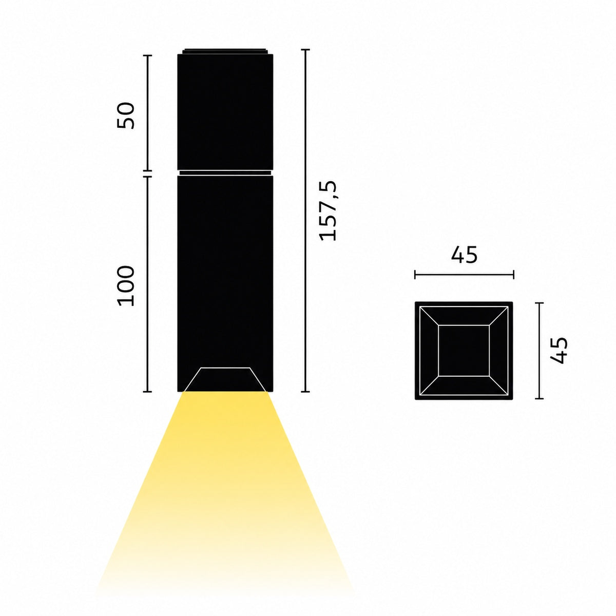 Kreon - Prologe 40 single Wide flood (38°) LED gear excl.