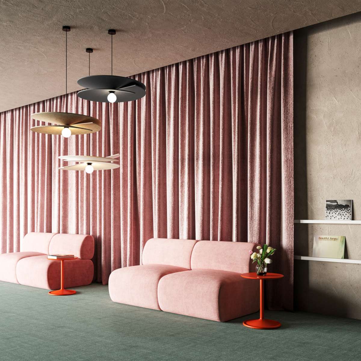 Wever & Ducre - Spirra Soft 2.0 2500 mm Hanglamp