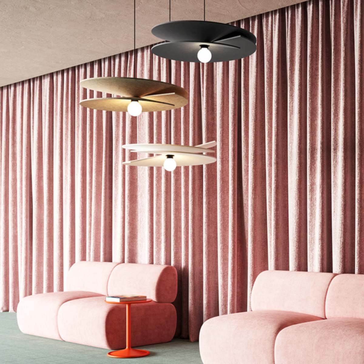 Wever & Ducre - Spirra Soft 2.0 2500 mm Hanglamp