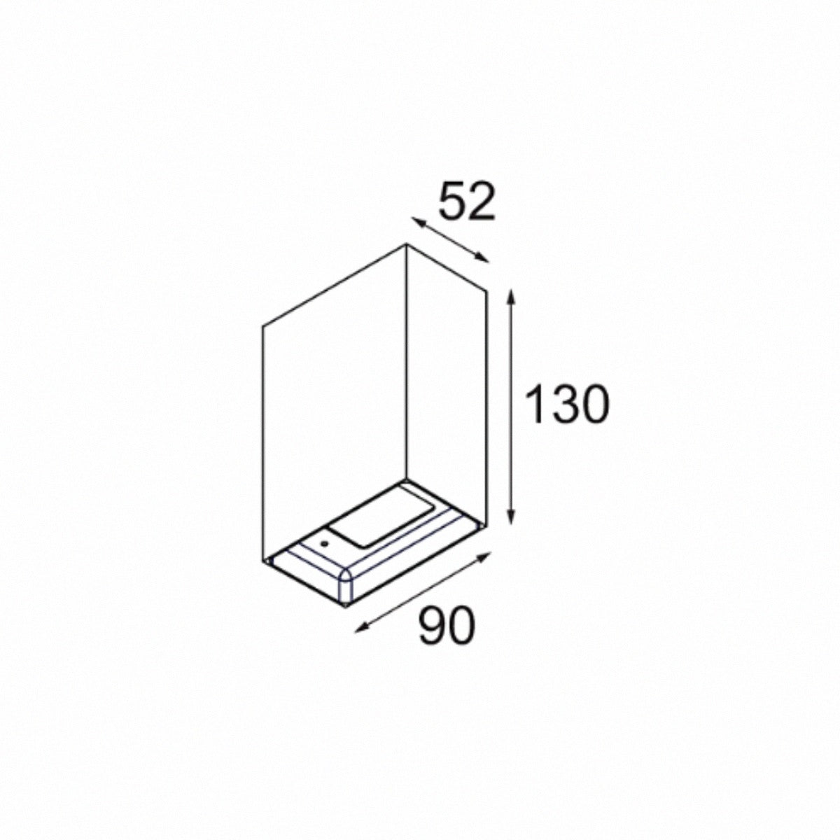 Modular - Sulfer Wall Up/Down 2x Wandlamp
