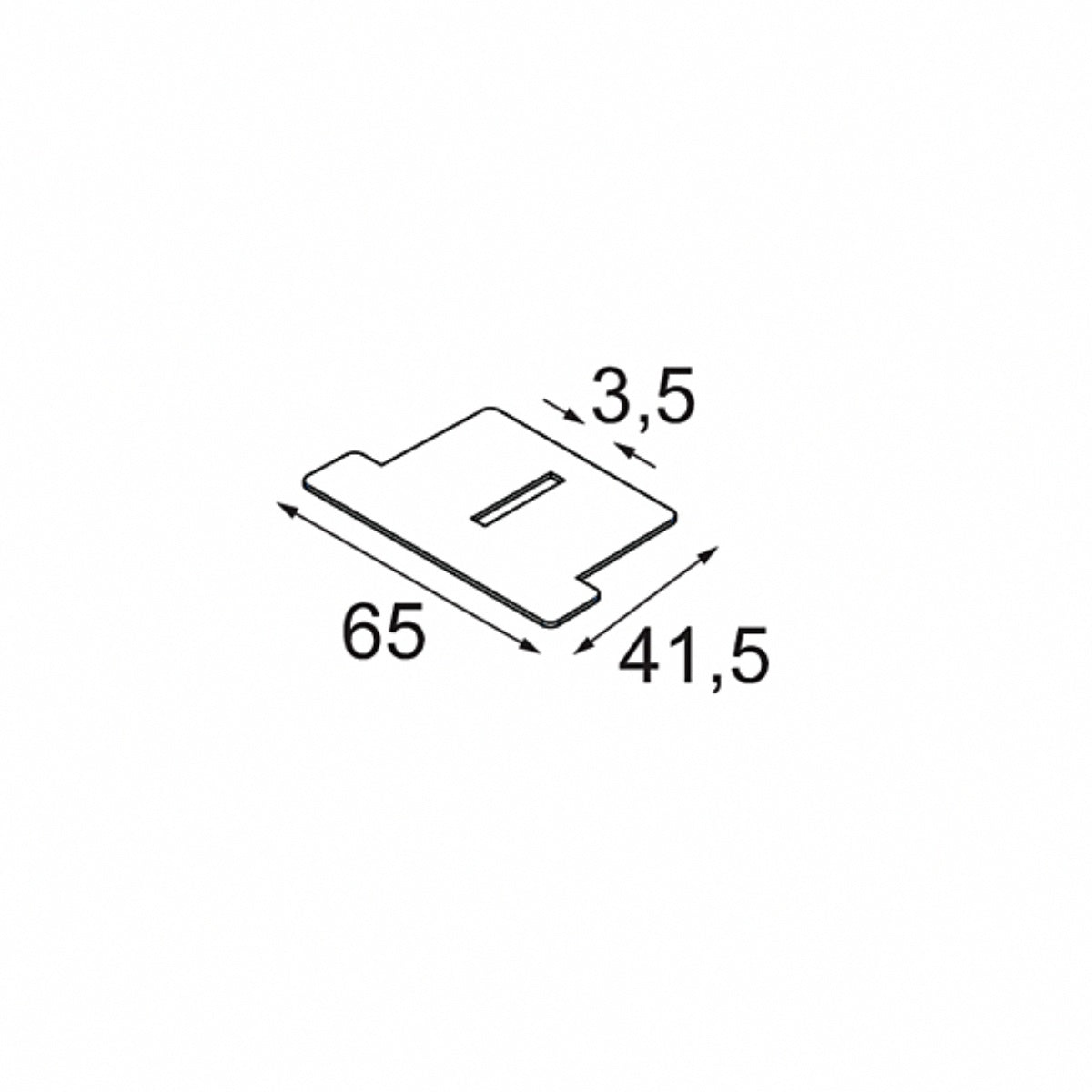 Modular - Sulfer set of klein beam aperture plates wit struc
