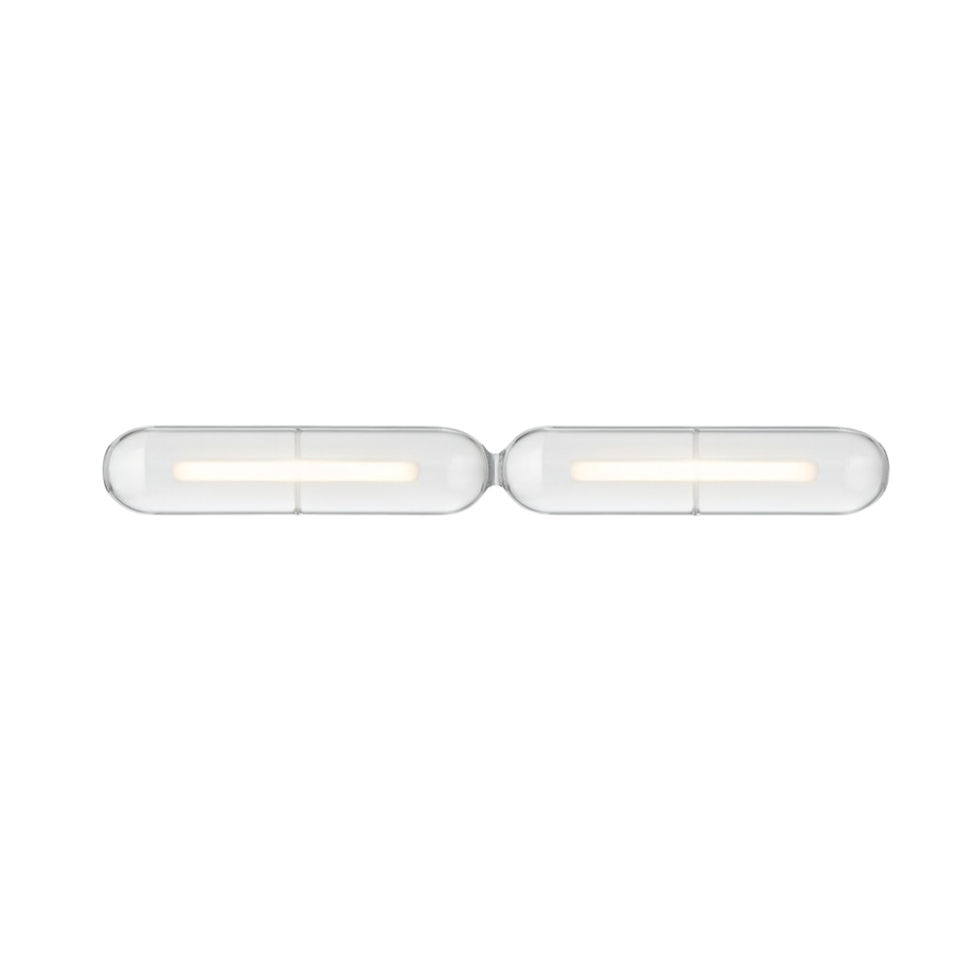 A-N-D - Vale Acrylic 2 units End to End Horizontaal Wandlamp/Plafondlamp