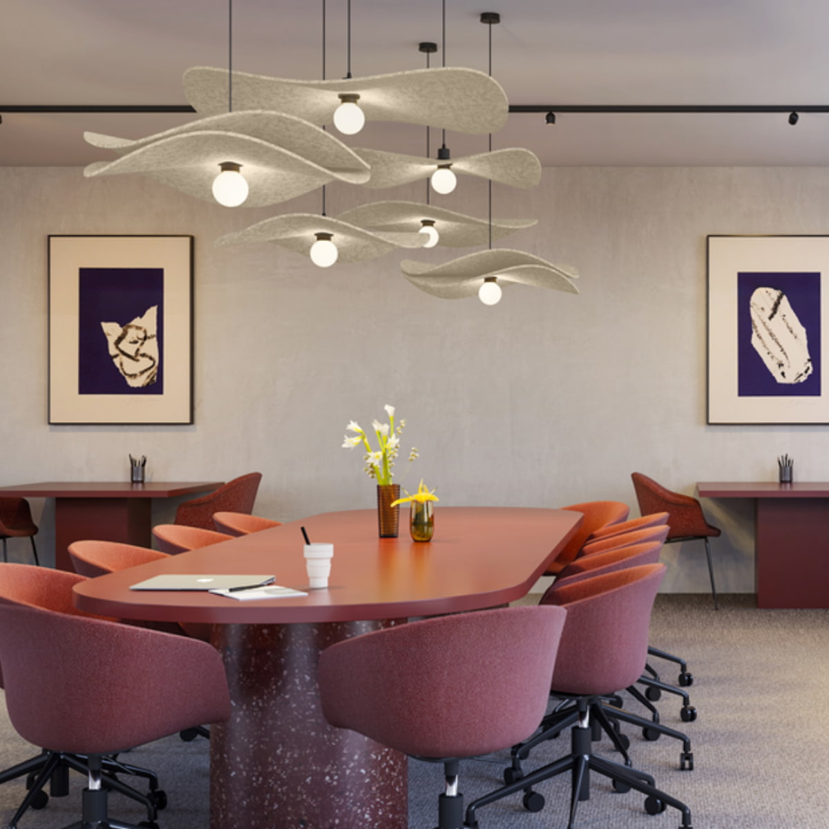 Wever & Ducre - Wave Soft 2.0 2500 mm Hanglamp