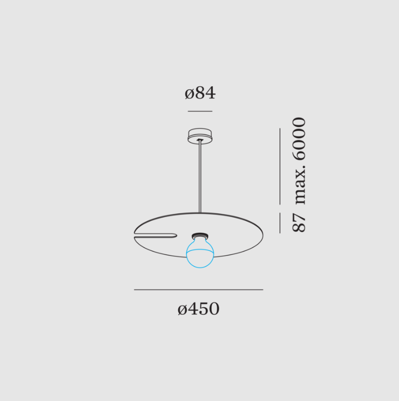 Wever & Ducre - Mirro 2.0 E27 Hanglamp