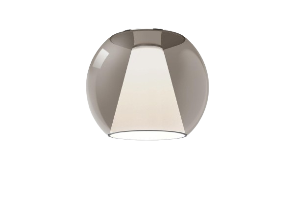 Serien - DRAFT Ceiling M with reflector plafondlamp glas - KOOT
