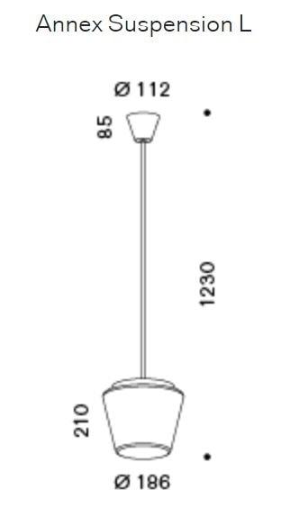 Serien - Annex L LED 41W hanglamp - KOOT
