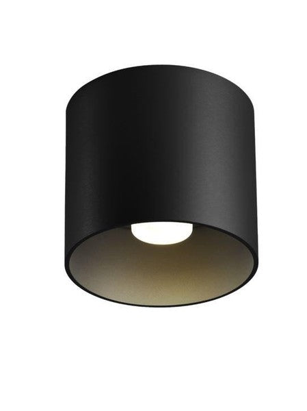 Wever & Ducre - Ray CEILING 1.0 PAR16 Zwart plafondlamp - KOOT