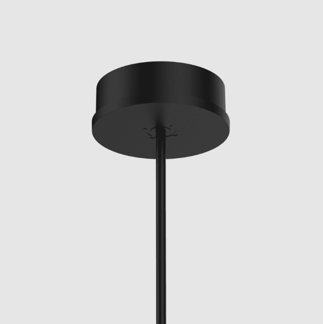 Wever & Ducre - Accessories round surface-mounted rosette Black - KOOT