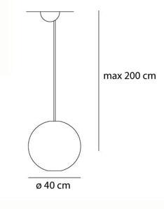 Artemide - Aggregato Saliscendi Bal hanglamp Wit Opaal - KOOT