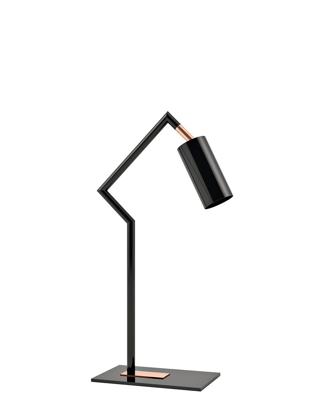 Artinox - Twist Tafellamp zwart koper - KOOT