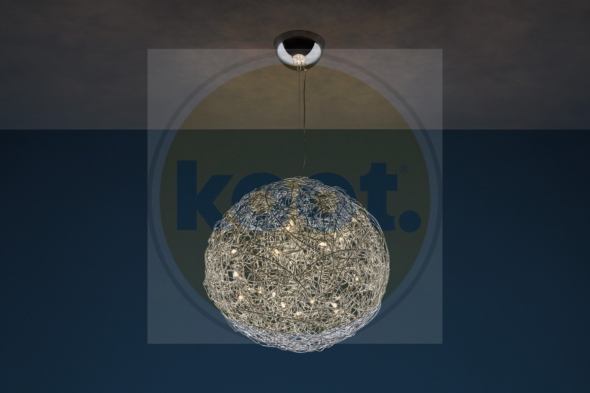 Catellani & Smith - Fil de Fer 70 hanglamp Aluminium - KOOT