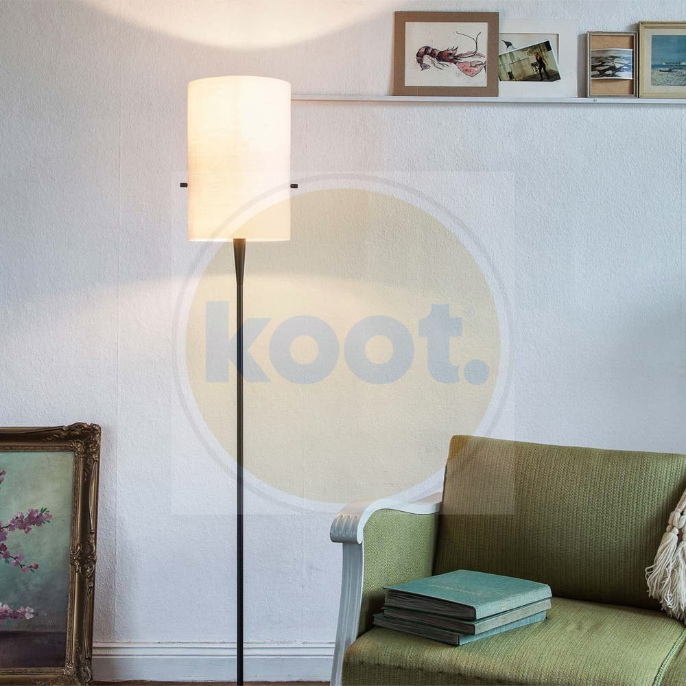 Serien - Club Floor S LED 20w vloerlamp geborsteld - KOOT