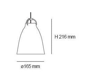 Fritz Hansen - Caravaggio P1 LED hanglamp opaal glas - KOOT