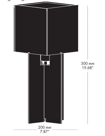Fritz Hansen - Cross-Plex T-500 tafellamp opaal/helder - KOOT