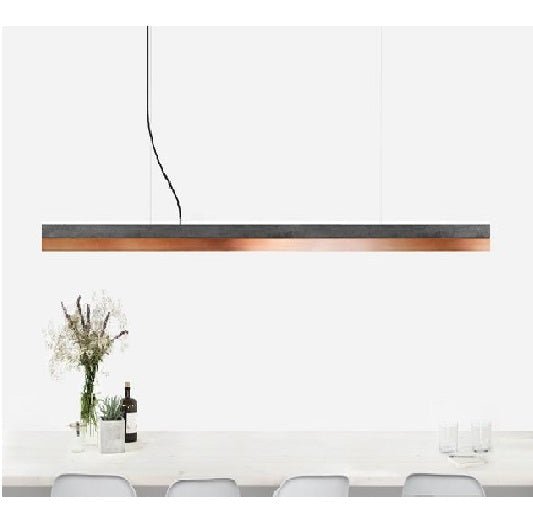 Gant - Concrete & Copper Pendant Light Hanglamp - KOOT