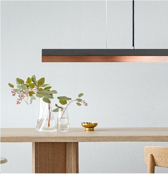 Gant - Concrete & Copper Pendant Light Hanglamp - KOOT