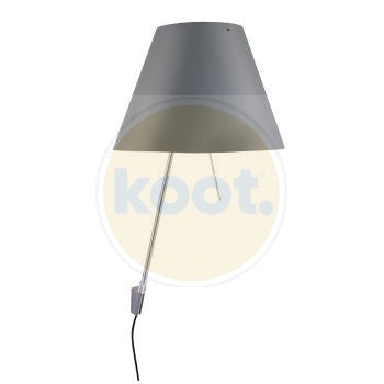 Luceplan - Costanza vaste aanuit schakelaar wandlamp alu - KOOT