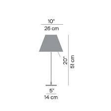 Luceplan - Costanzina tafellamp zwart - KOOT