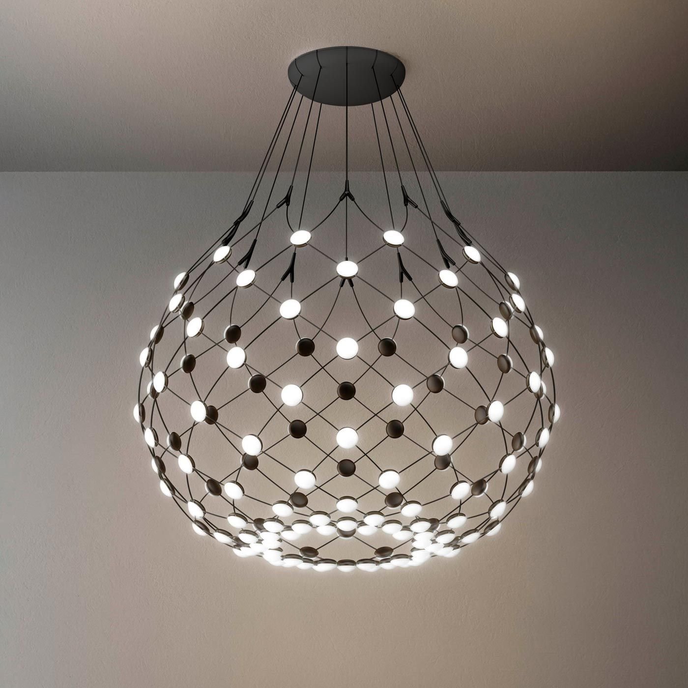 Luceplan - Mesh D86 Ø100cm LED met snoer hanglamp - KOOT